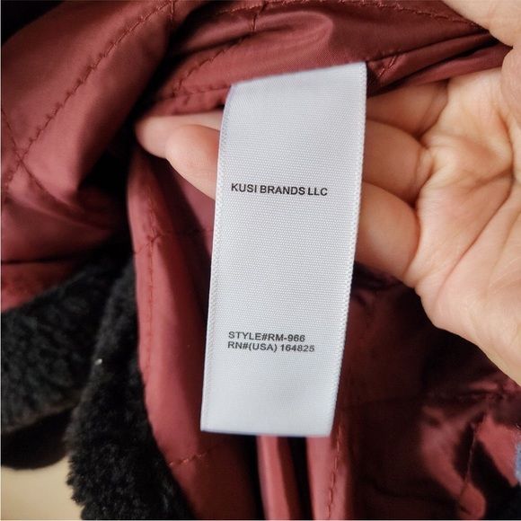 New Rebecca Minkoff Black Henderson Faux Fur Fleece Moto Jacket Coat Size XS - Picture 4 of 10